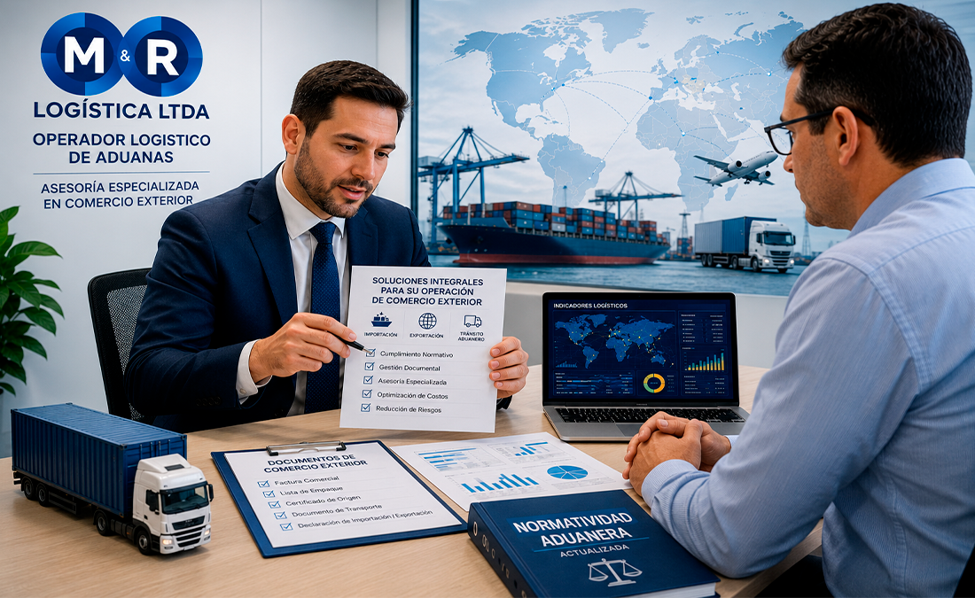 Agencia de aduanas y operaciones logísticas en Colombia